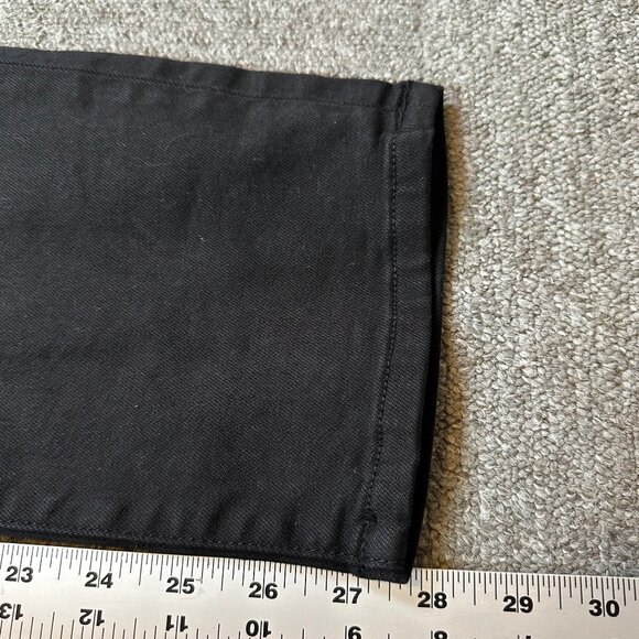 BLDWN Baldwin Vintage Straight Denim Jeans Black Women's Size 27 Classic / Work - Picture 6 of 6